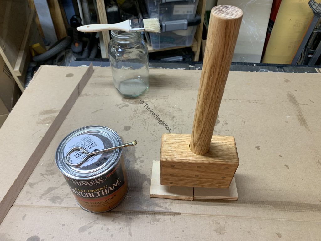 mallet finishing with polyurethane