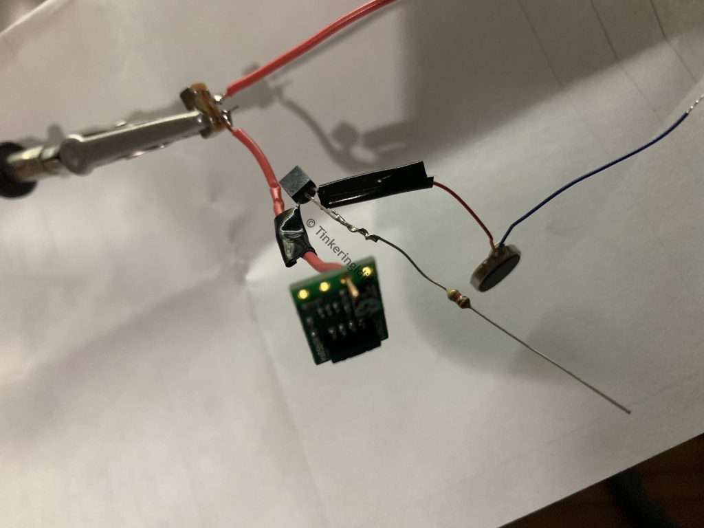 connecting the switch to the infrared sensor